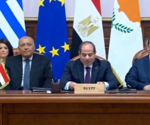 بالفيديو.. كلمة الرئيس السيسي خلال القمة مصرية الأوروبية لترفيع العلاقات بين مصر والاتحاد الأوروبي