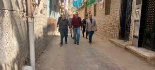 محافظ الشرقية يتفقد اعمال تركيب بلاط الانترلوك بمنطقة لكوظ وقسم حسن صالح بمدينة الزقازيق