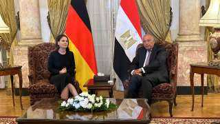 شكرى ووزيرة خارجية ألمانيا يستعرضان الجهود الدولية لوقف الحرب على غزة