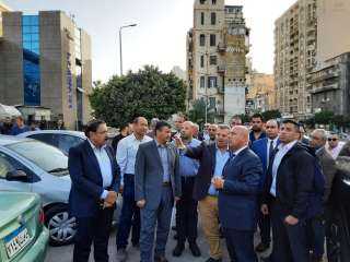 وزير النقل يتفقد مشروع المرحلة الأولى من مترو الإسكندرية من محطة سكة حديد أبو قير وحتى محطة