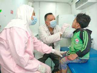 صحة المنيا توقع الكشف بالمجان علي 1554 حالات خلال قافلة طبية بقرية بلنصورة بمركز أبوقرقاص
