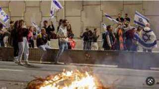 اشتباكات بين المتظاهرين والشرطة الإسرائيلية