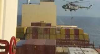 الحرس الثوري الإيراني يسيطر على سفينة ”تابعة لإسرائيل”