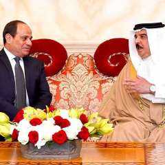 الرئيس السيسى وعاهل البحرين يعقدان مباحثات قمة في قصر الاتحادية بعد قليل