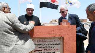 وزيرالأوقاف ومحافظ جنوب سيناء يضعان حجرأساس أول مجمع ديني ثقافي خدمي بجنوب سيناء