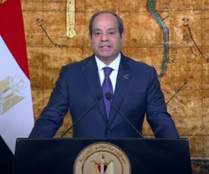 شاهد.. الرئيس السيسي: قصة كفاح المصريين في سيناء هي ملحمة فداء وتضحية