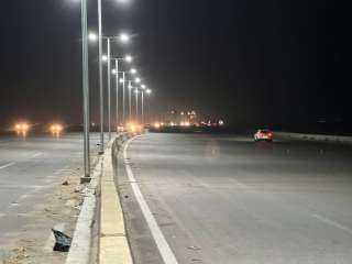 محافظ بورسعيد : الانتهاء من أعمال إضاءة طريق الحى الإماراتى بداية من منفذ ٣٠ يوليو حتى اليوترن