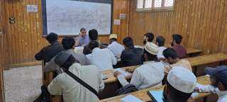 البحوث الإسلامية يبدأ فعاليات المراجعات الدراسية للطلاب الوافدين بمدينة البعوث