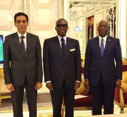 السفير المصري في مالابو يلتقي مع نائب رئيس جمهورية غينيا الاستوائية