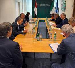 وزير الخارجية يبحث الأوضاع في غزة مع نظيره الأيرلندى
