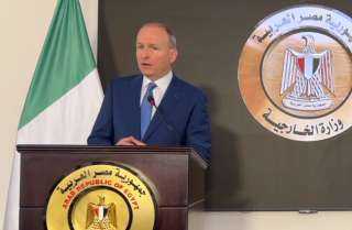 وزير الدفاع الأيرلندى يثمن الجهود المصرية المبذولة حيال الحرب فى غزة