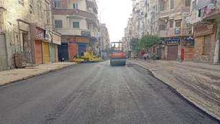 محافظ الإسكندرية: رصف 10 شوارع بحي الجمرك لرفع العبء عن كاهل المواطنين