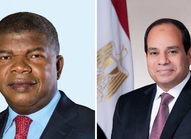 السيسي يستقبل رئيس أنجولا لبحث التعاون الأفريقي وتطوير العلاقات الثنائية